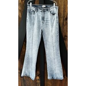 Kenzie Jeans Vintage Luxe The Savannah High Rise Flare Size 14 32 EUC